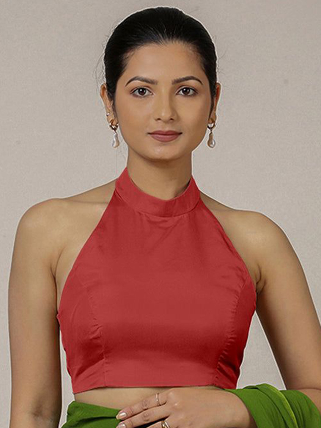 Binks Halter-Neck Saree Blouse