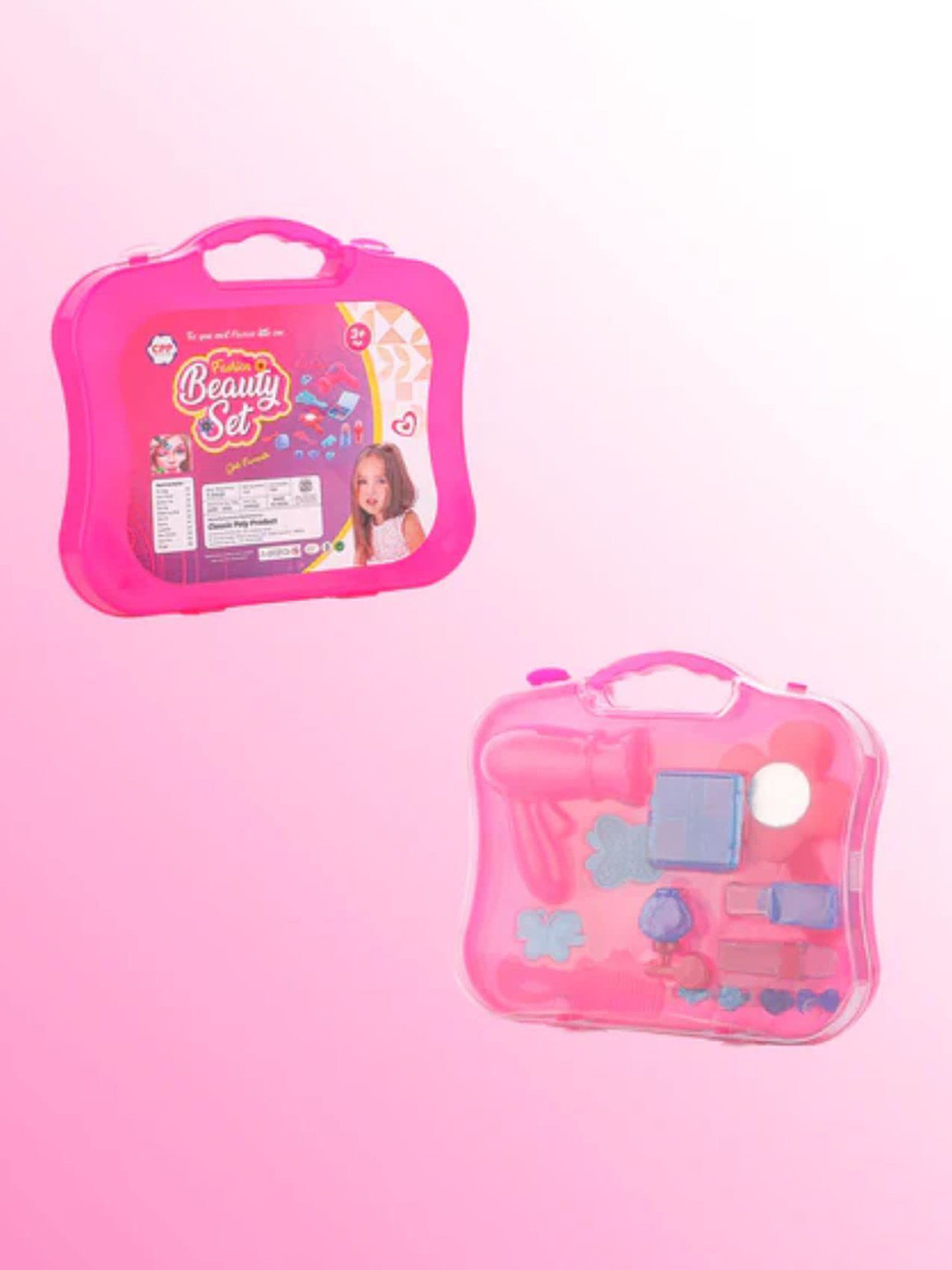 YK X Kids Mandi Girls Non-Toxic Beauty Makeup Kit Toy Set