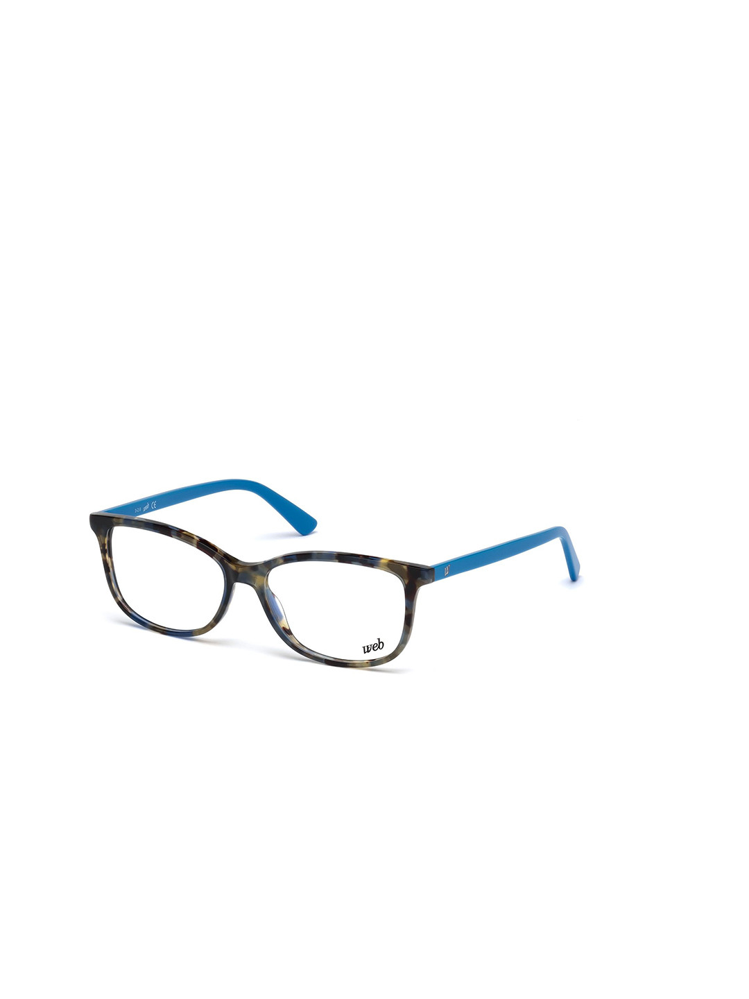 WEB EYEWEAR Abstract Printed Full Rim Oval Cateye Frames
