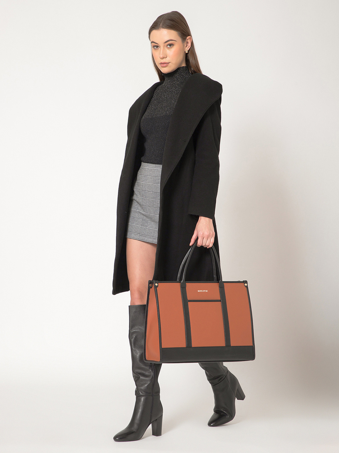 Berrylush Structured Tote Bag