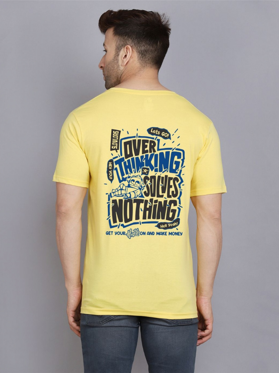 SLOWLORIS Men Printed T-shirt