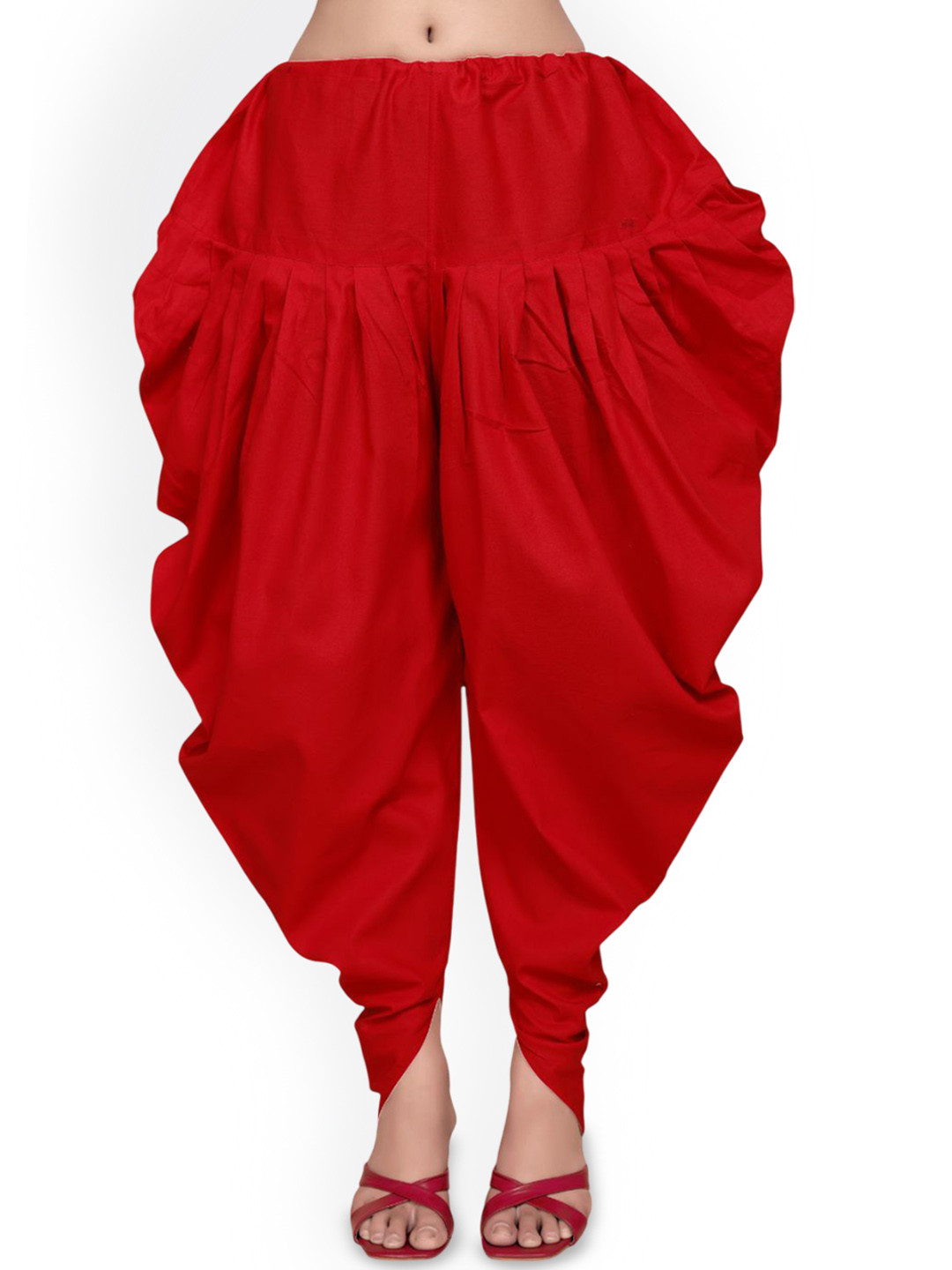 SS Sanket Synthetics Women Mid-Rise Dhoti Pant