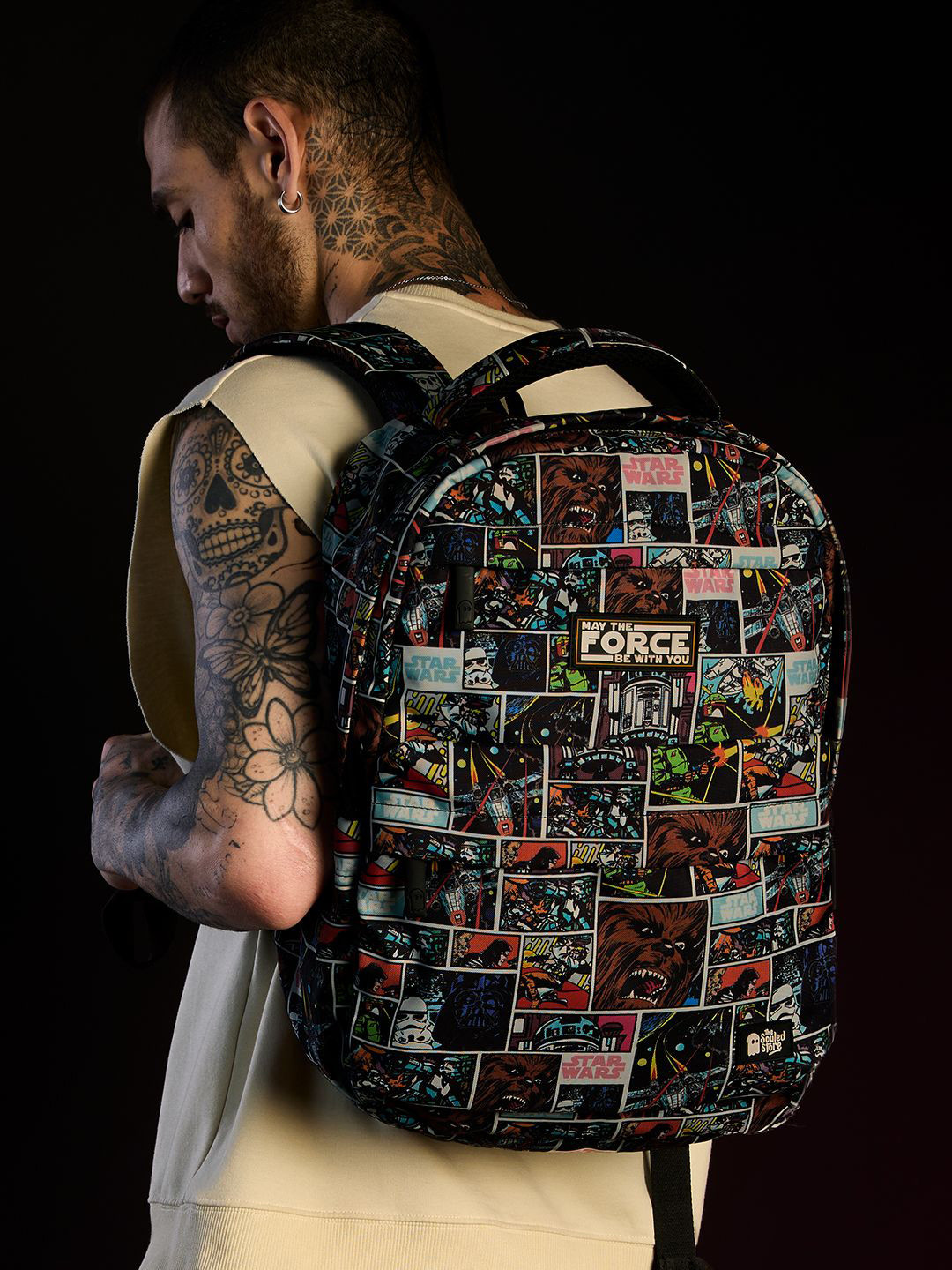 The Souled Store Men Starwars Backpack