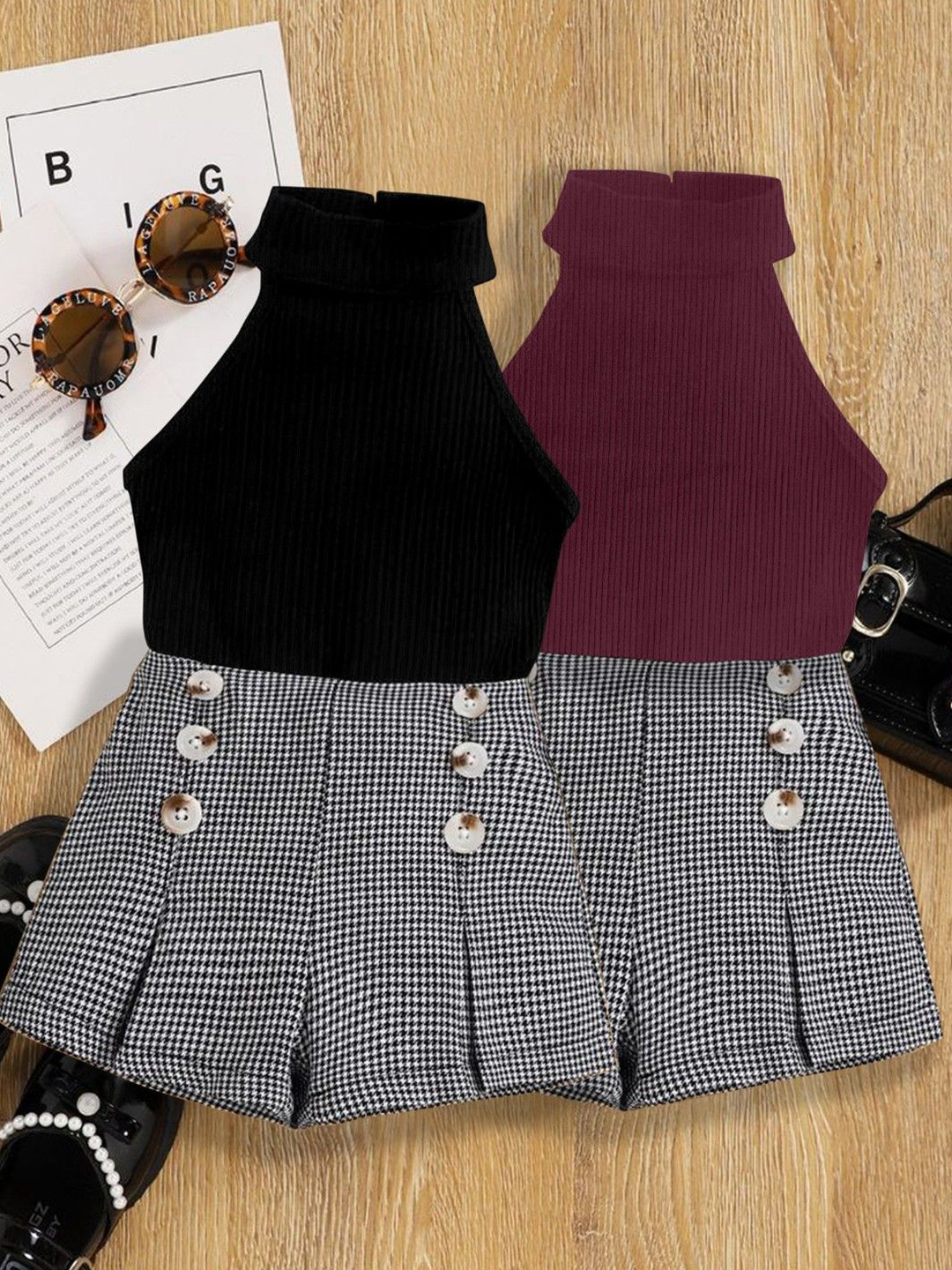 DEL LUNA Floral Print Dress