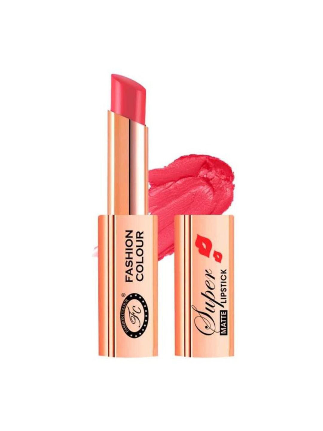 Fashion Colour Super Matte Waterproof Lipstick With Shea Butter - 4 g - Blush Pink 14