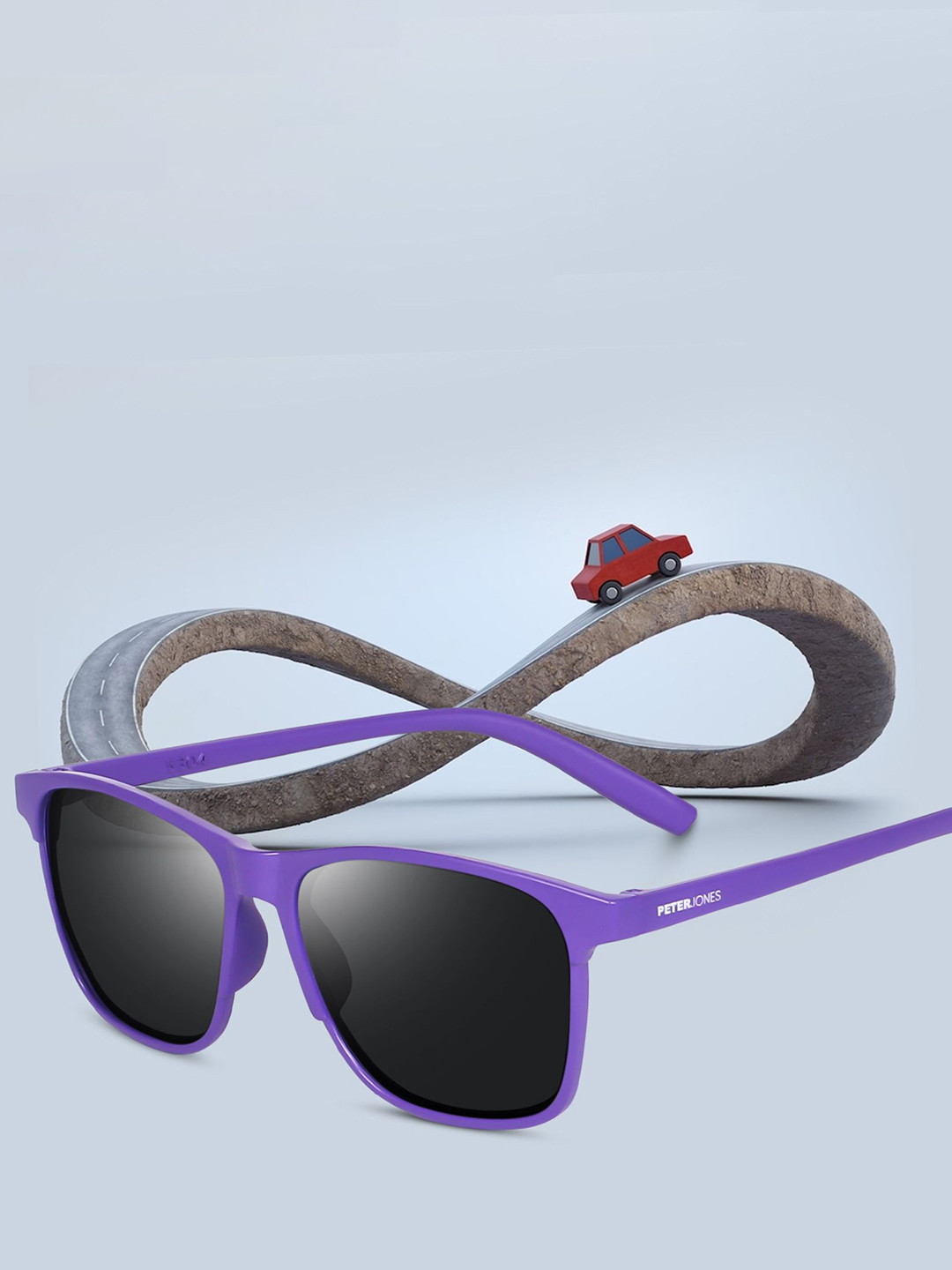 Peter Jones Eyewear Lightwars Unisex Polarised & UV Protected Square Sunglasses PO620PL