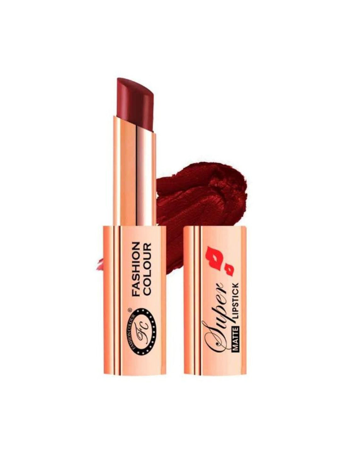 Fashion Colour Super Matte Waterproof Lipstick With Shea Butter - 4 g - Spicy Affair 18