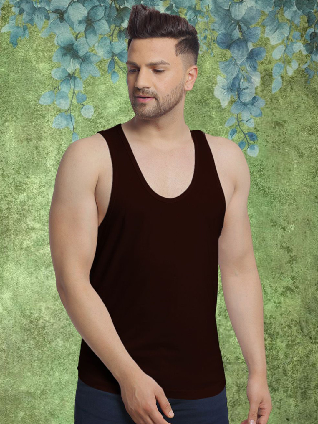 FBAR Round Neck Gym Vest 180425FBCLC-42