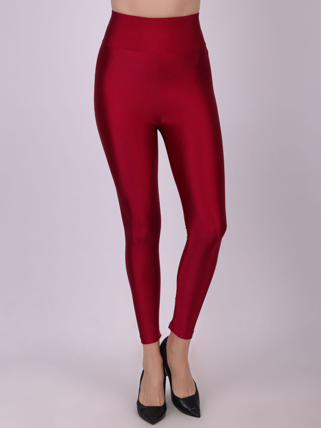 DUNBERRY LONDON Ankle Length Glossy Leggings
