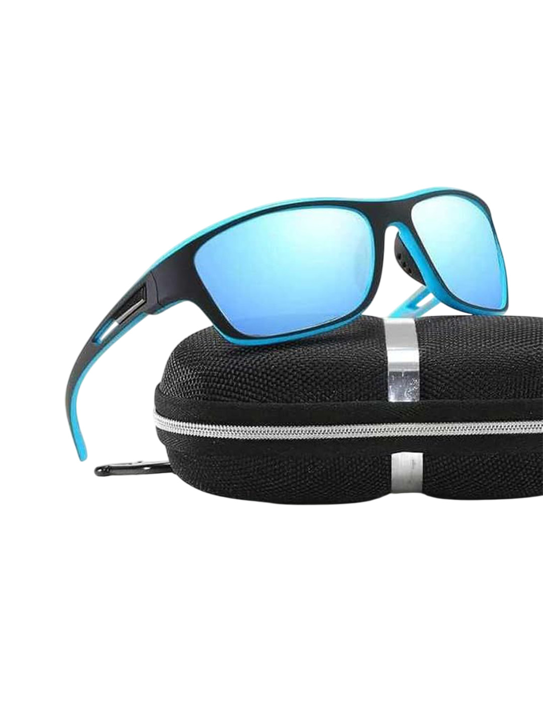 PIRASO Unisex Sports Sunglasses with Polarised Lens 6531 SPORTS RIDING FISHING BLUE