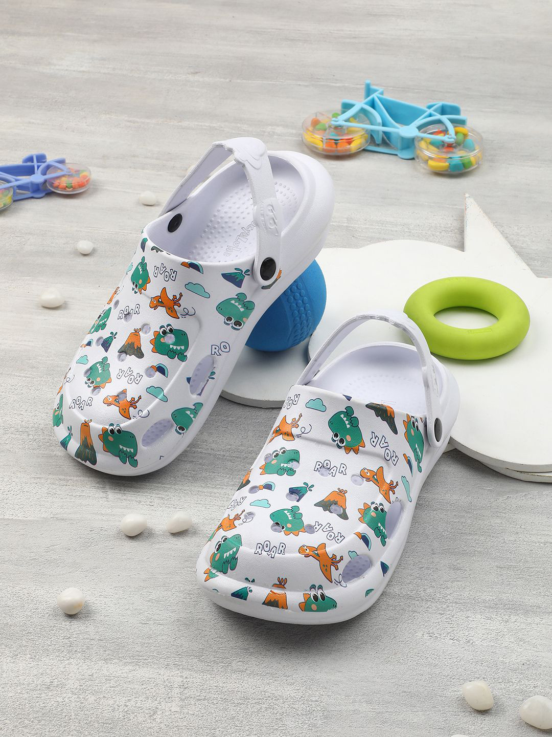Liberty Unisex Kids Printed Clogs Flip Flops