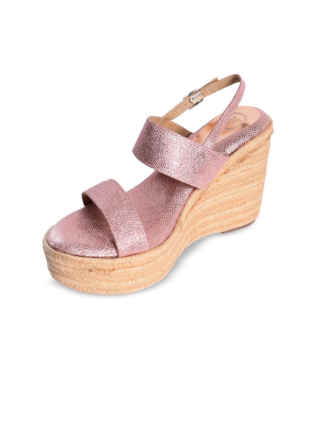 Sana K Luxurious Footwear Party High-Top Wedge Sandals