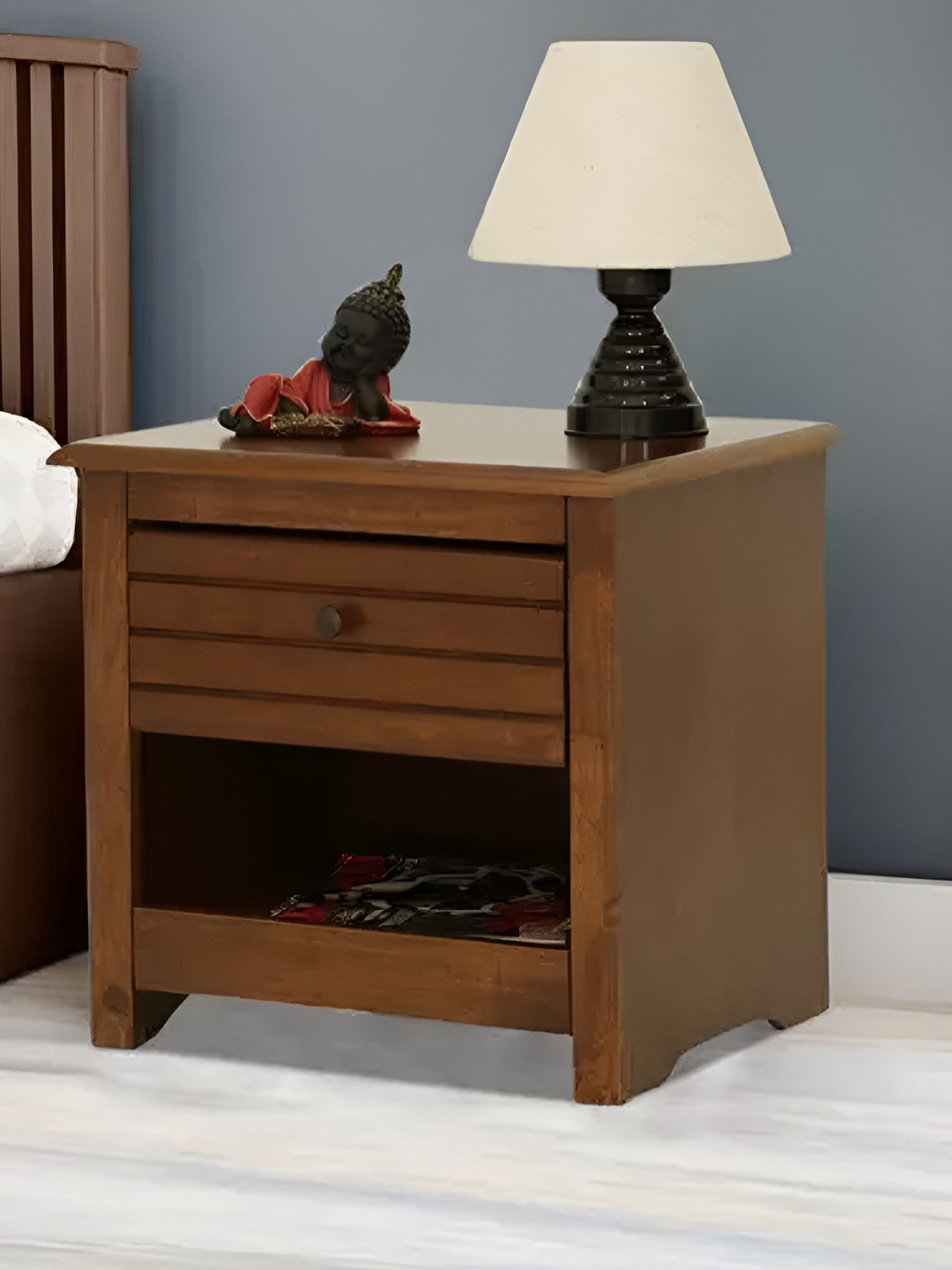 Royaloak Brown Wooden Side Table