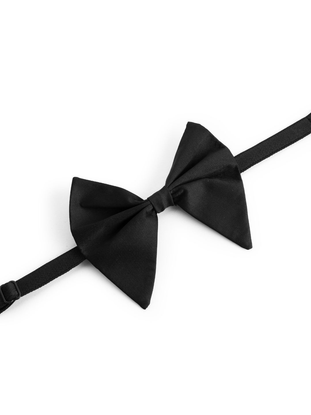 ALZ Men Luxury Black Polyester Bow Tie