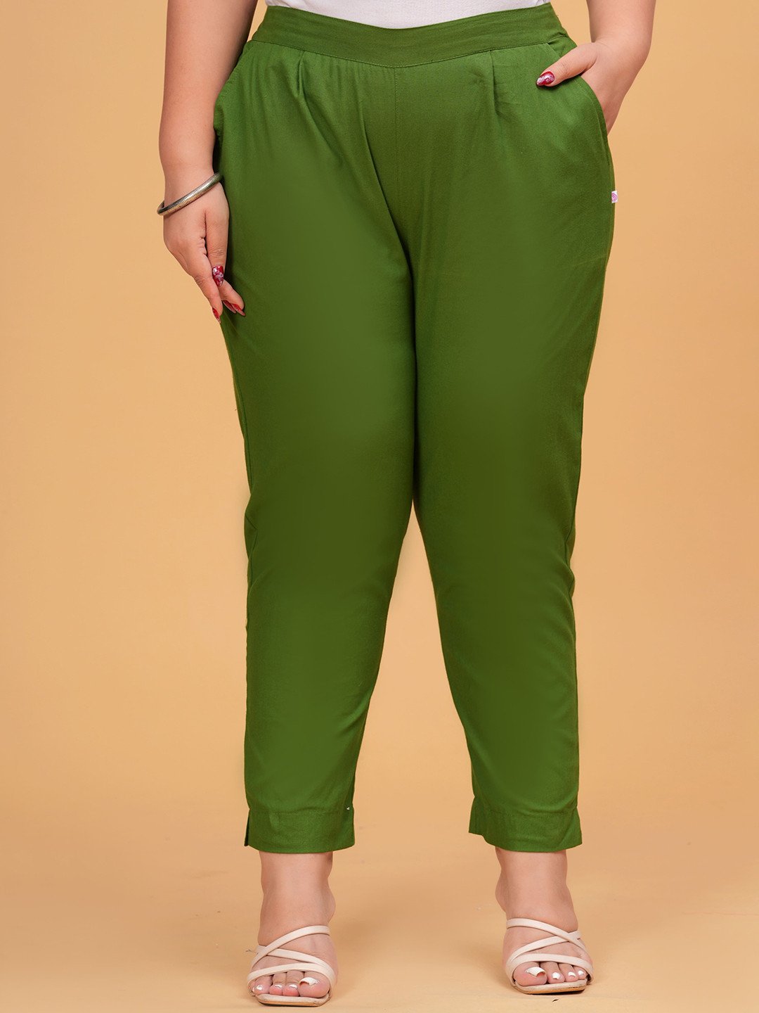 DIGITAL SHOPEE Women Cotton Regular Fit Trouser