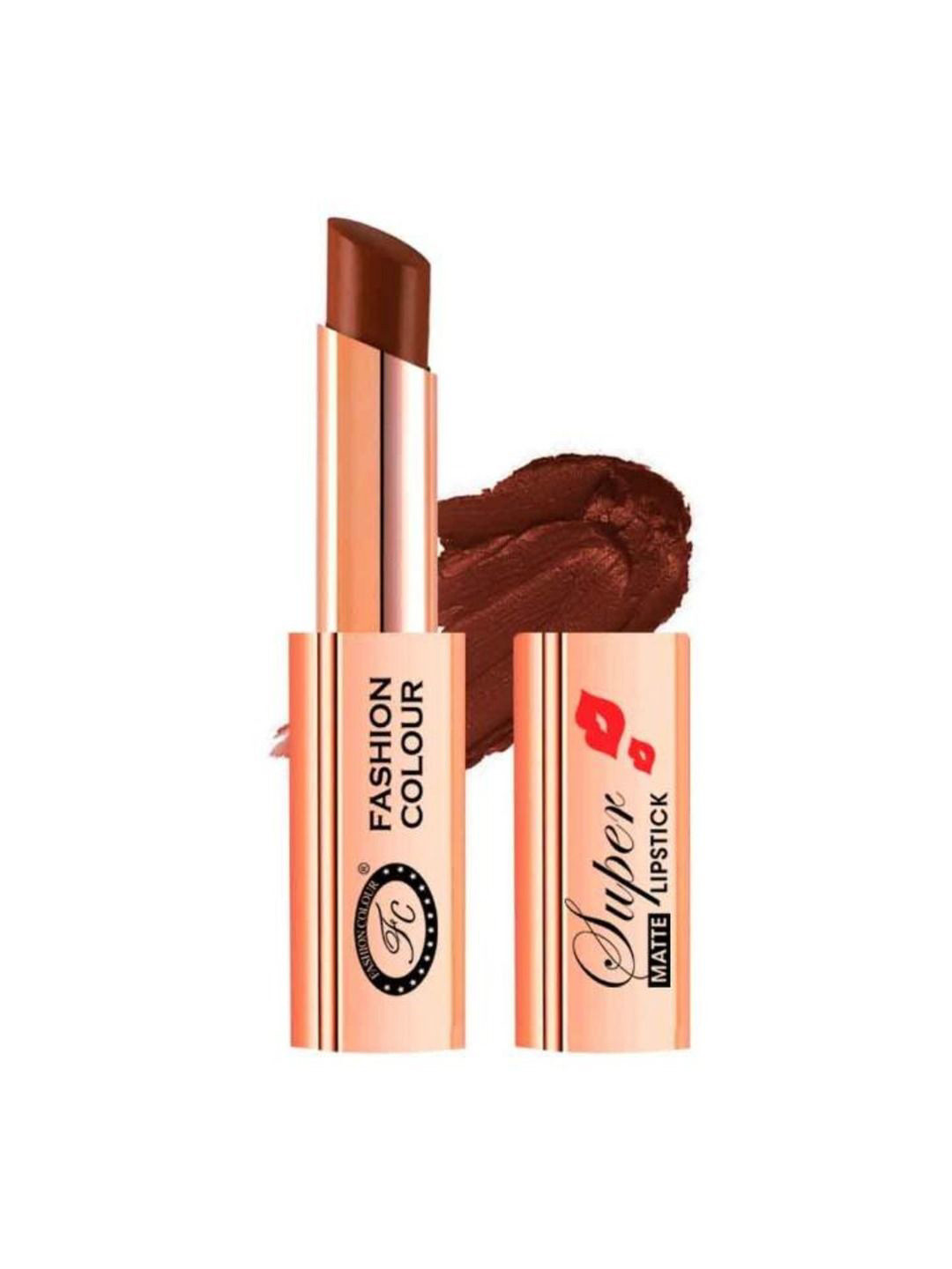 Fashion Colour Super Matte Waterproof Lipstick With Shea Butter - 4 g - Bold Madness 05