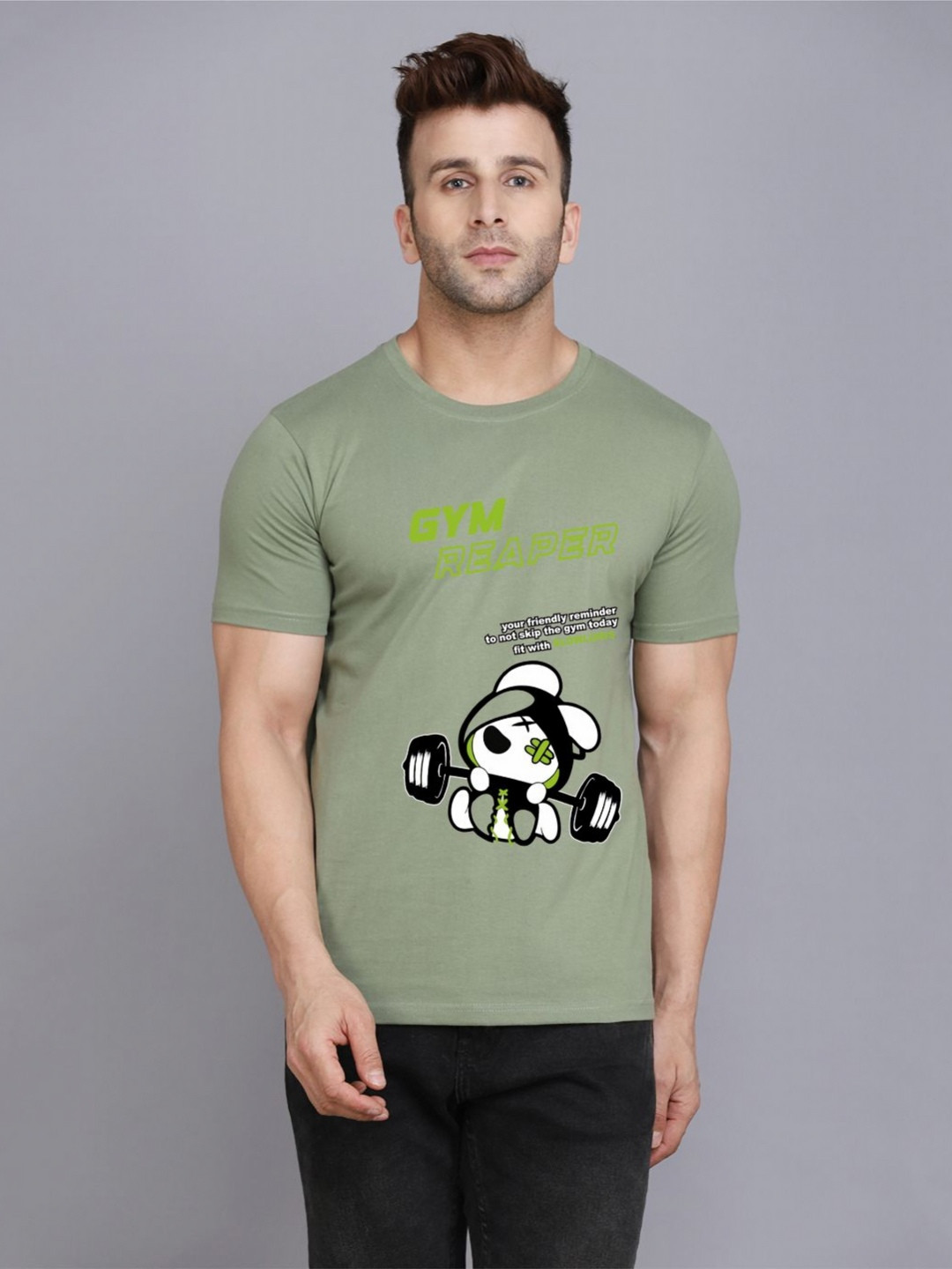 SLOWLORIS Men Printed T-shirt