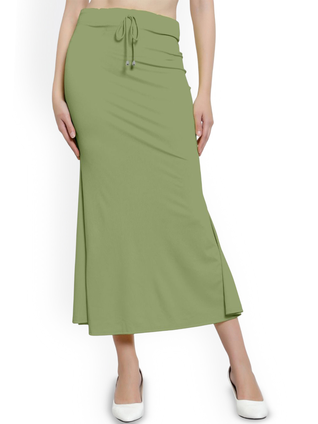 SS Sanket Synthetics Women High-Rise Breathable Saree Shapewear