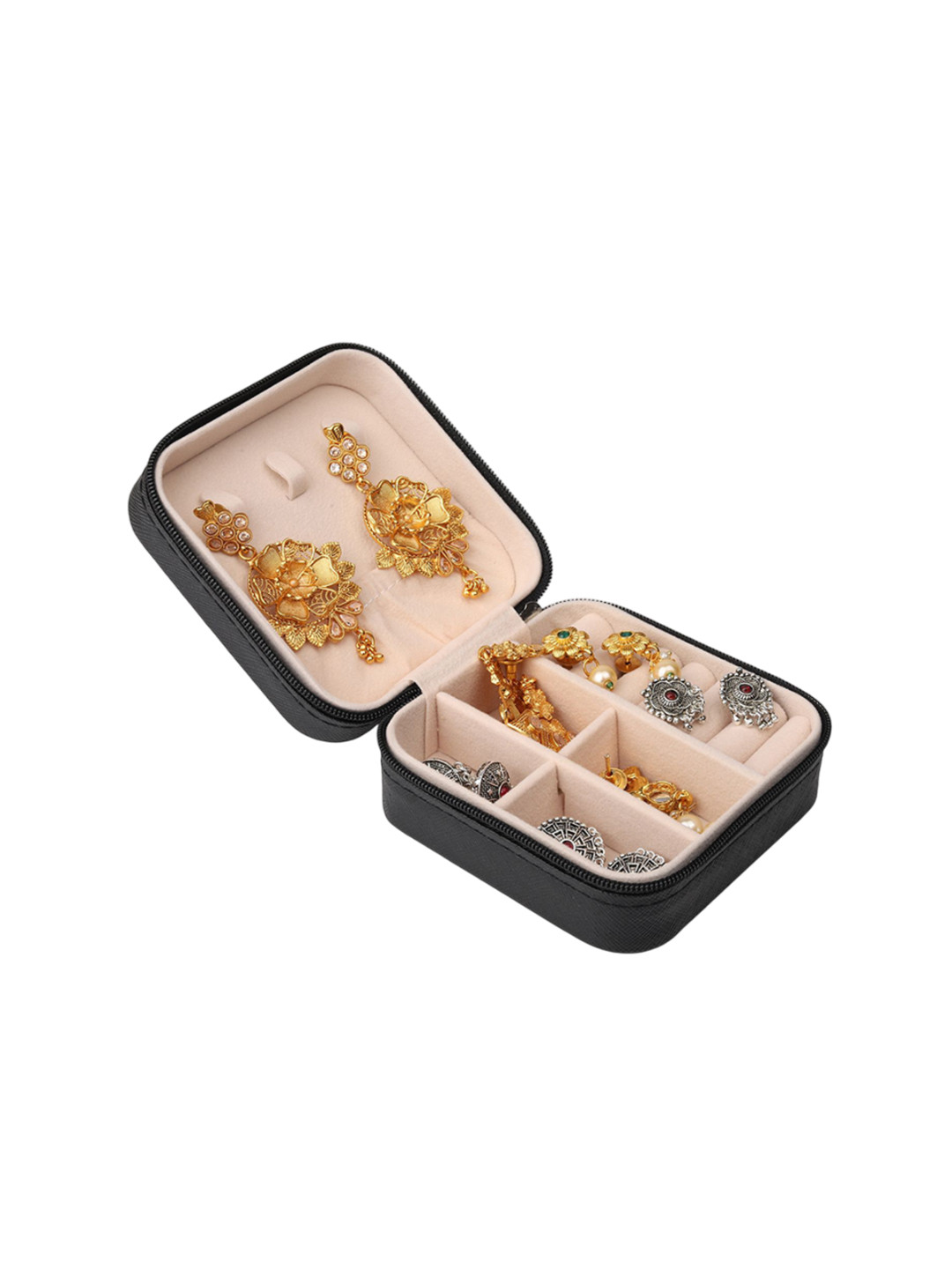 NFI essentials Black Jewellery Organiser