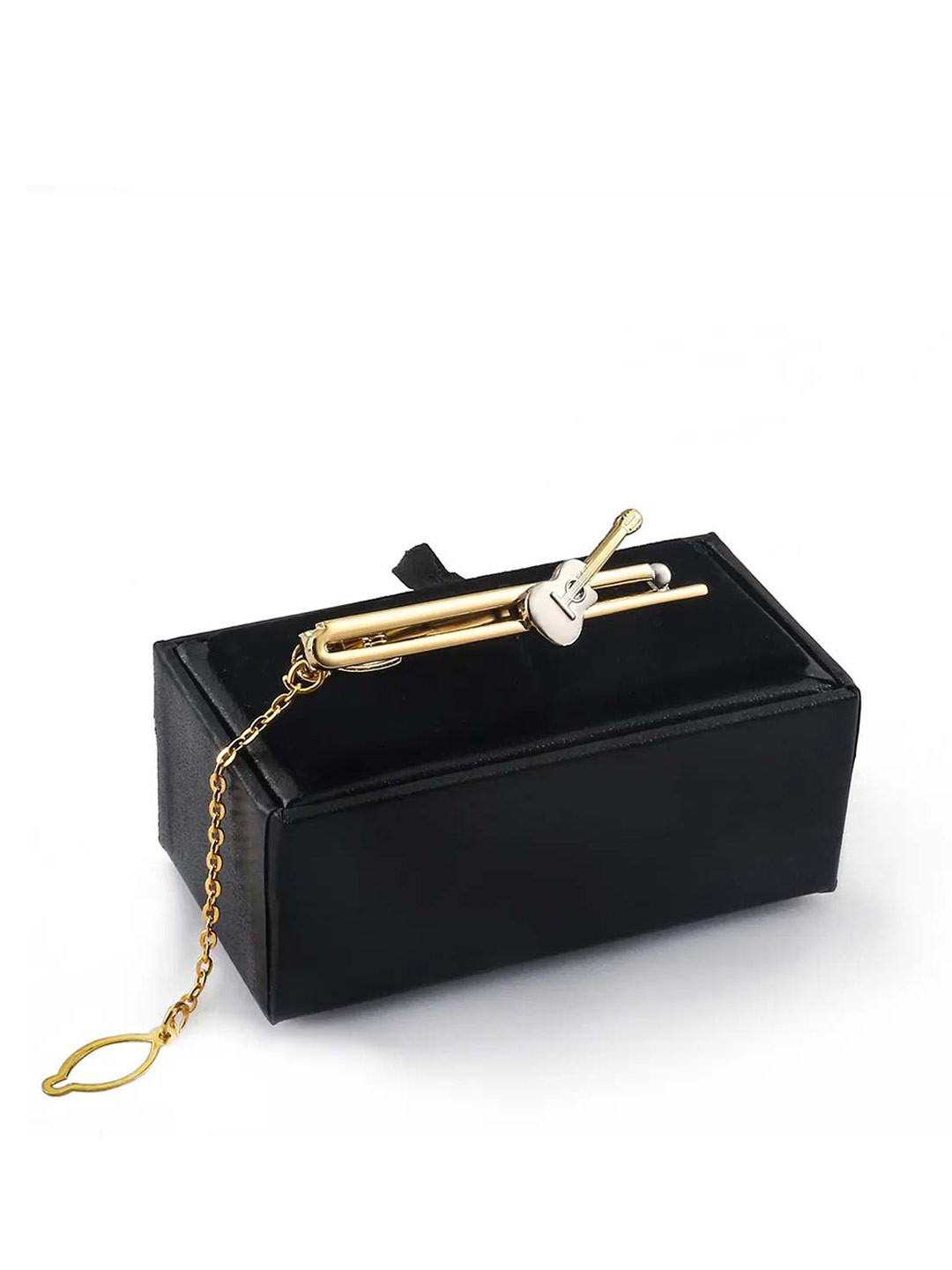 Curren Men's Guitar  Tie Pin