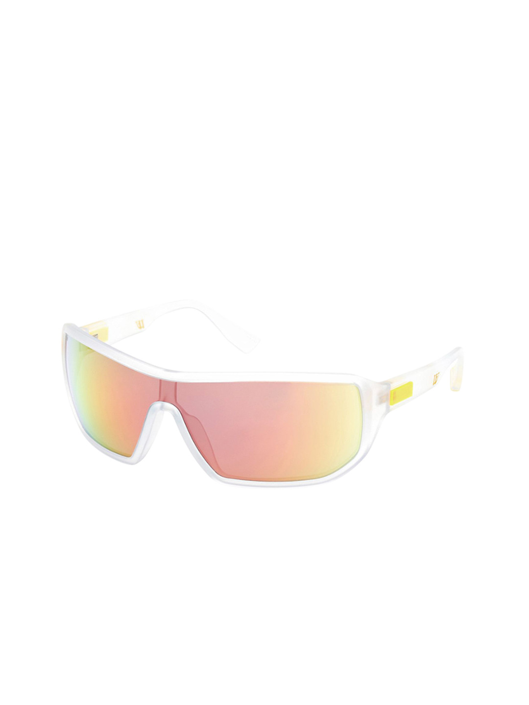 WEB EYEWEAR Men Shield Sunglasses with UV Protected Lens WE0299 00 26Q