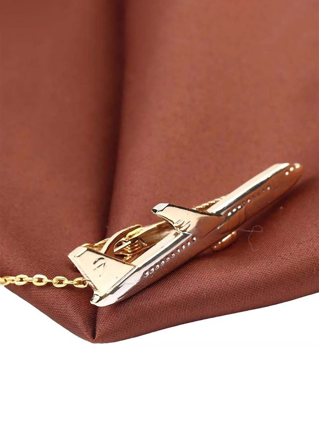 Curren Men Plain Tie Pin Brooch