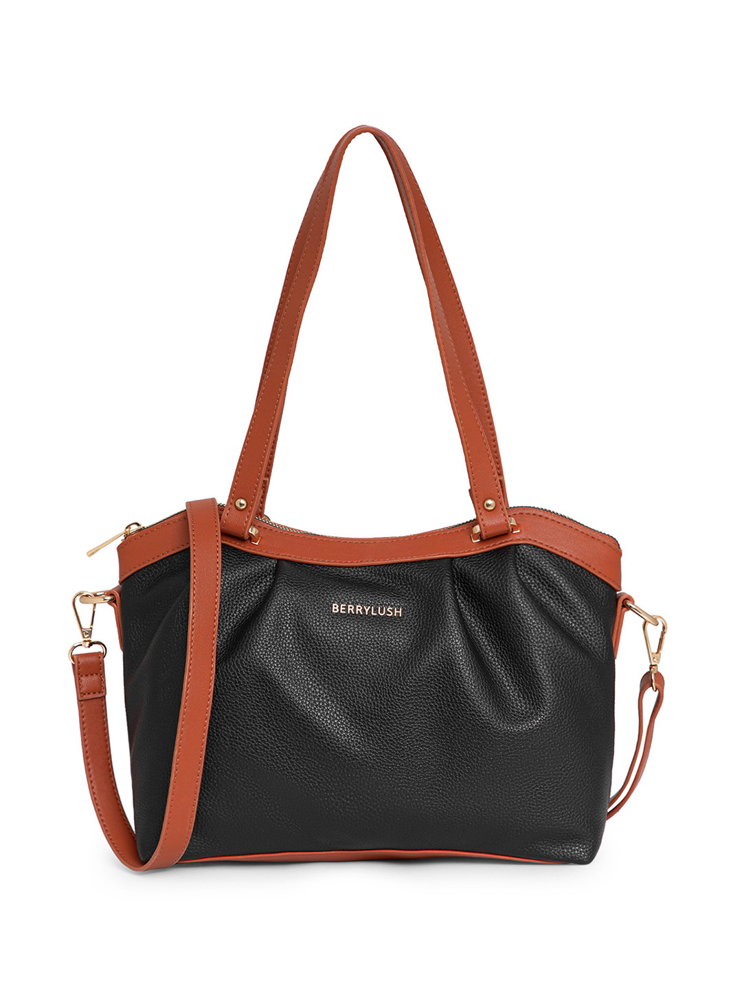 Berrylush Women Solid Structured Shoulder Bag