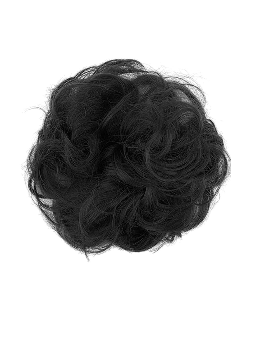 VIEWS Curly Halo Rafall Bun Hair Extension - Black