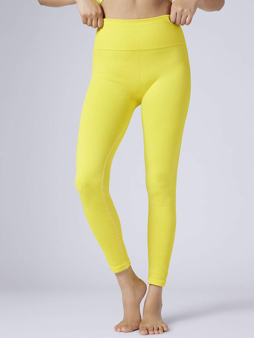FEIER Women High-Rise Ankle-Length Training or Gym Tights