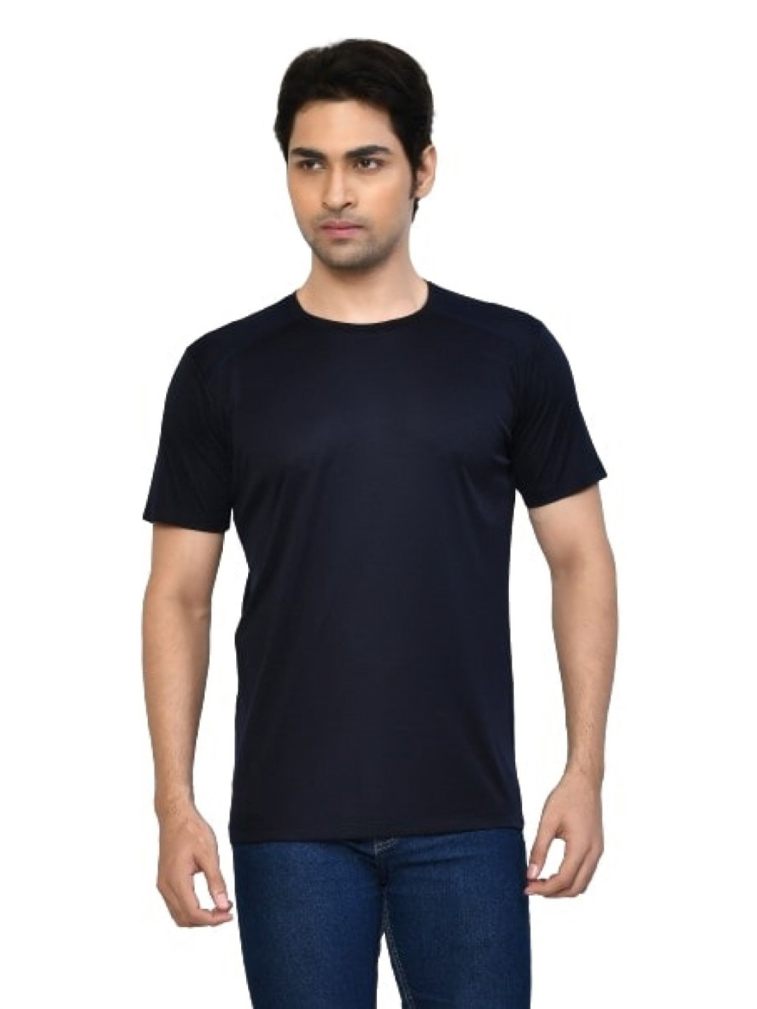 RAPL Men Pure Cotton Raw Edge T-shirt