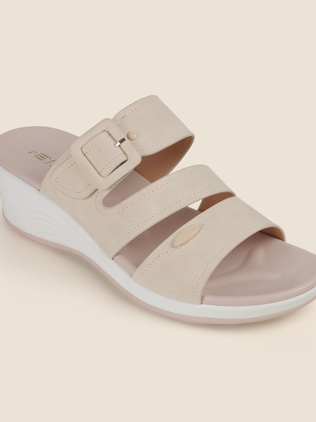 Metro Comfort Sandals with Buckles