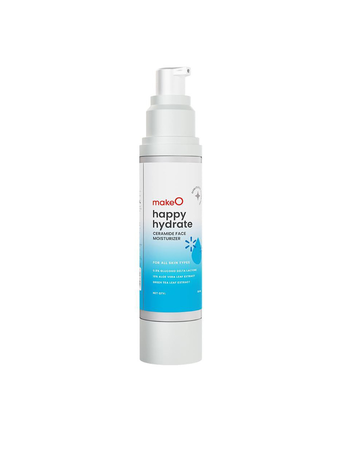 makeo Happy Hydrate Ceramide Face Moisturizer With Shea Butter - 50 ml