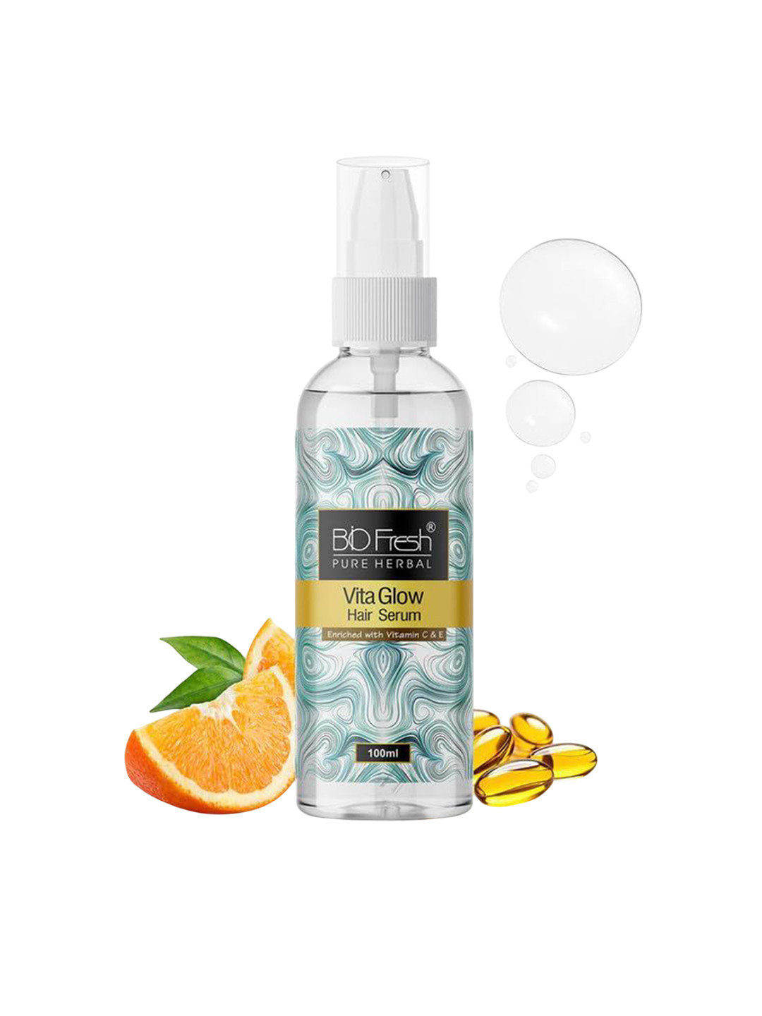 BIOFRESH Vita-Glow Hair Serum With Vitamin E & C - 100 ml