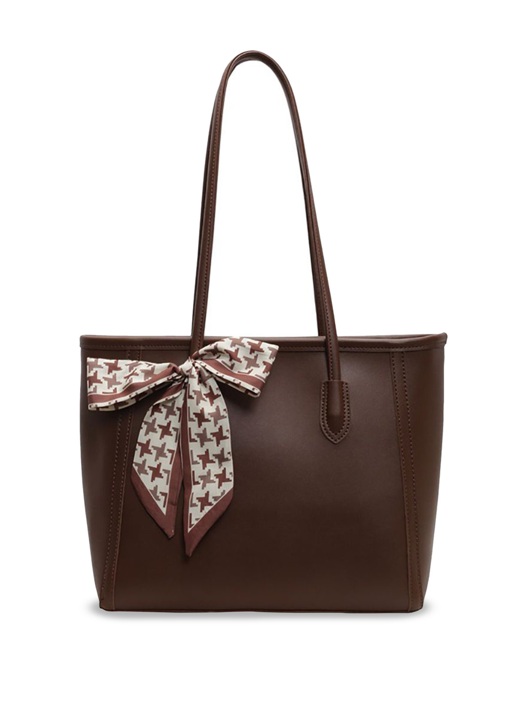StyleCast x Revolte Women Solid Lace Tote Bag