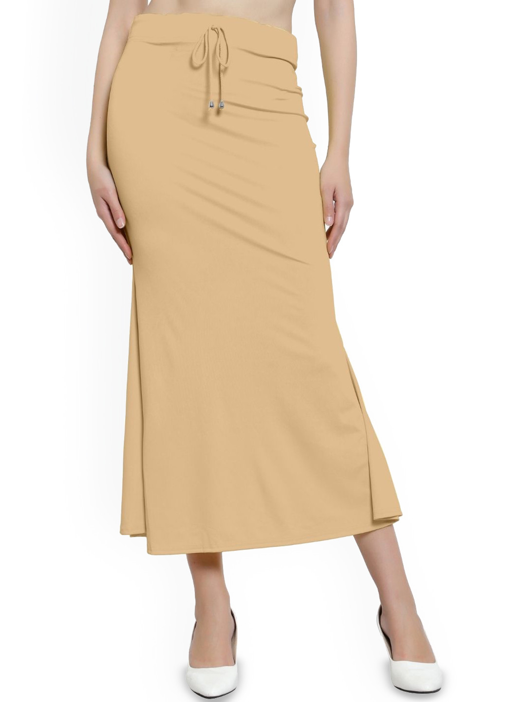 SS Sanket Synthetics Women High-Rise Breathable Saree Shapewear