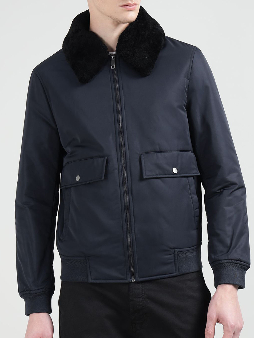 Ted Baker Tailored Jacket with Patchwork