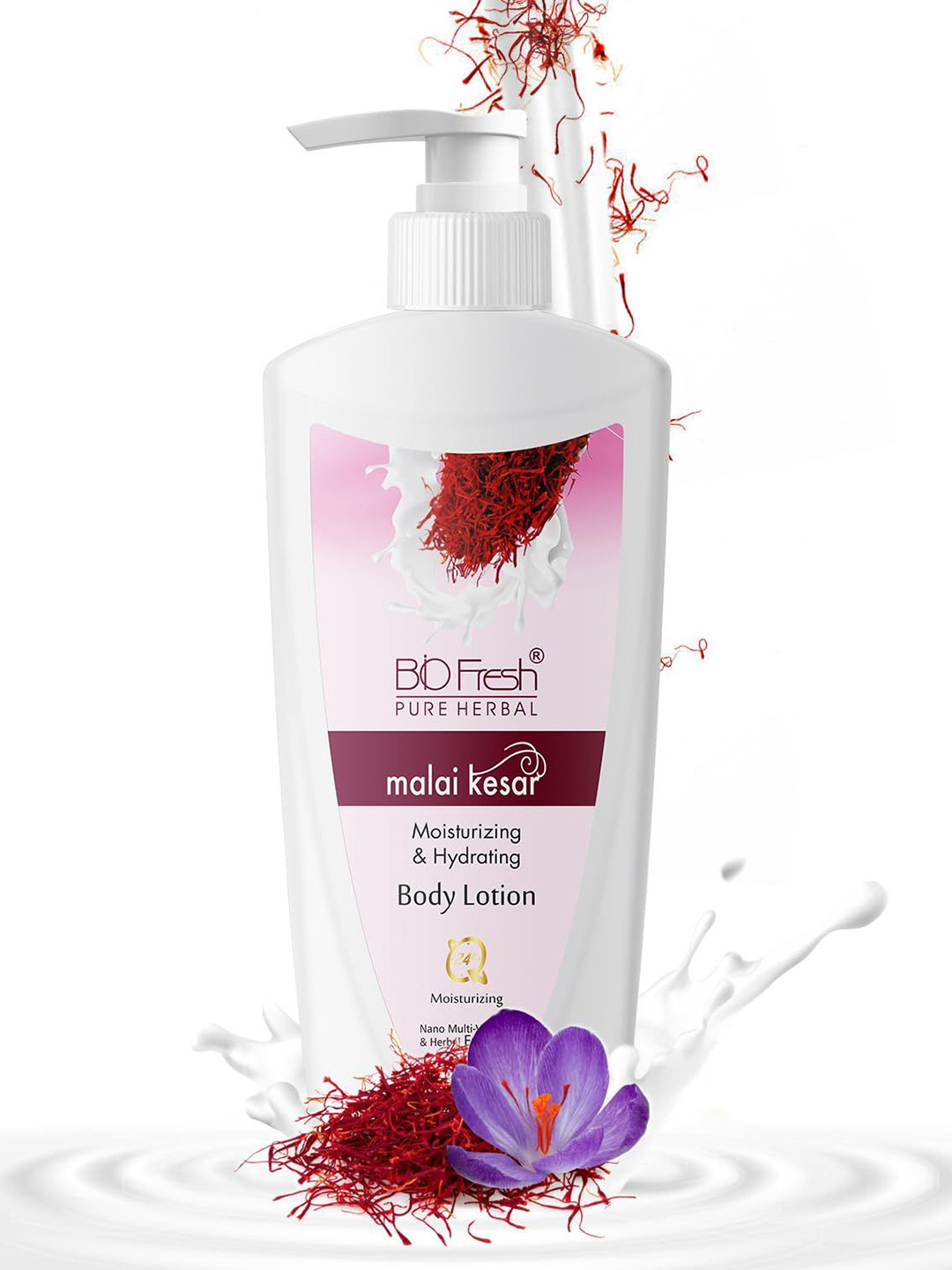 BIOFRESH Malai Kesar Winter Body Lotion - 300 ml