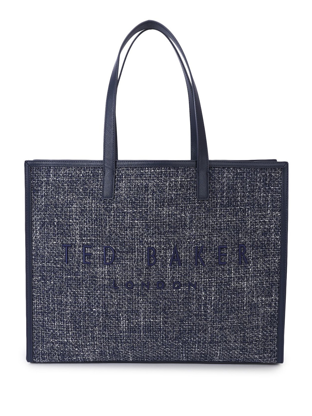 Ted Baker Textured Leather Oversized Shopper Shoulder Bag