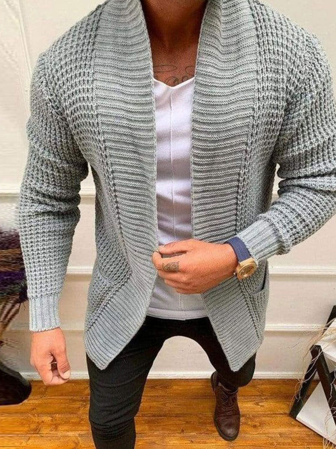 StyleCast Men Solid Sweaters