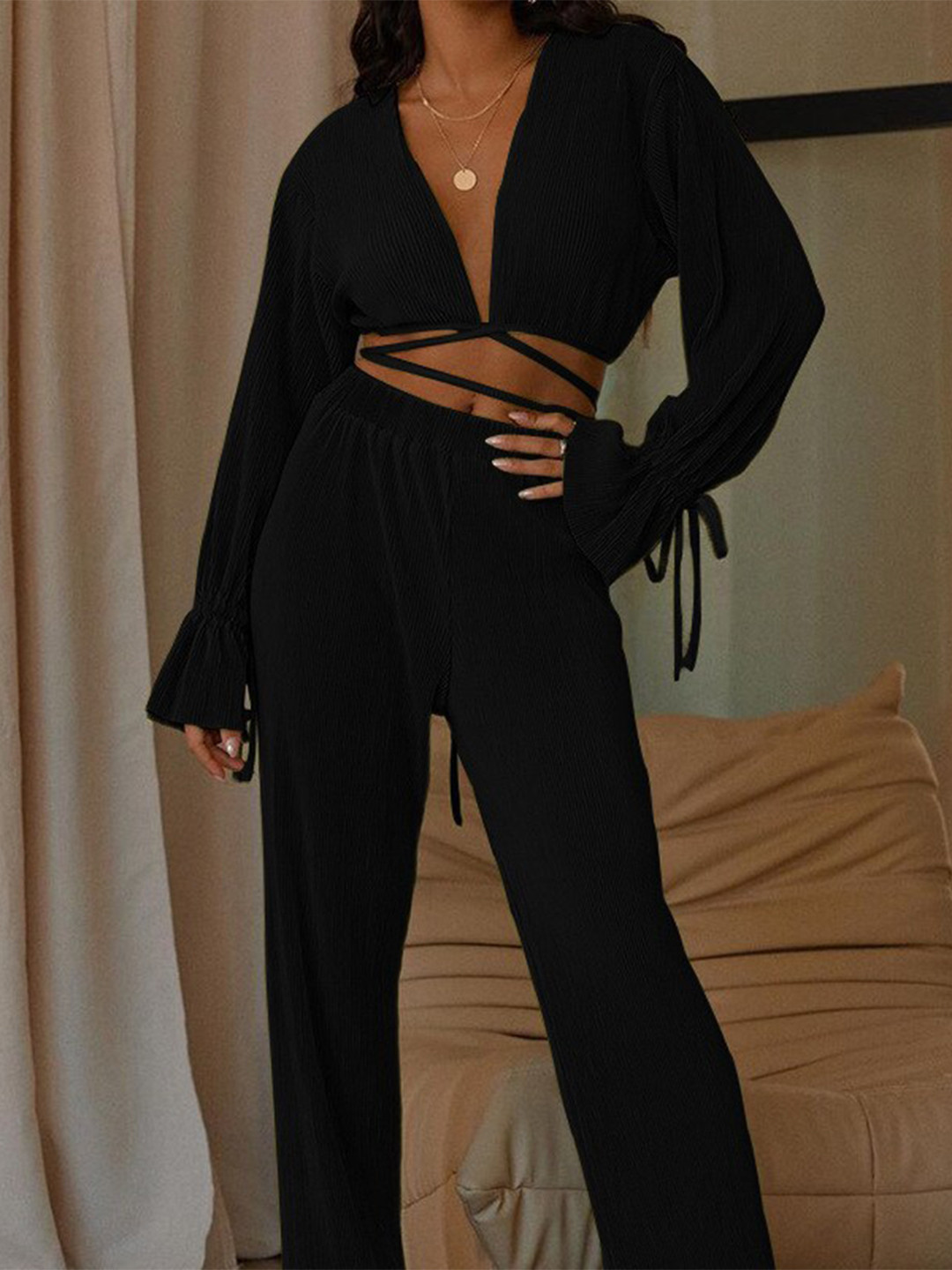 StyleCast x Revolte Top with Pyjamas