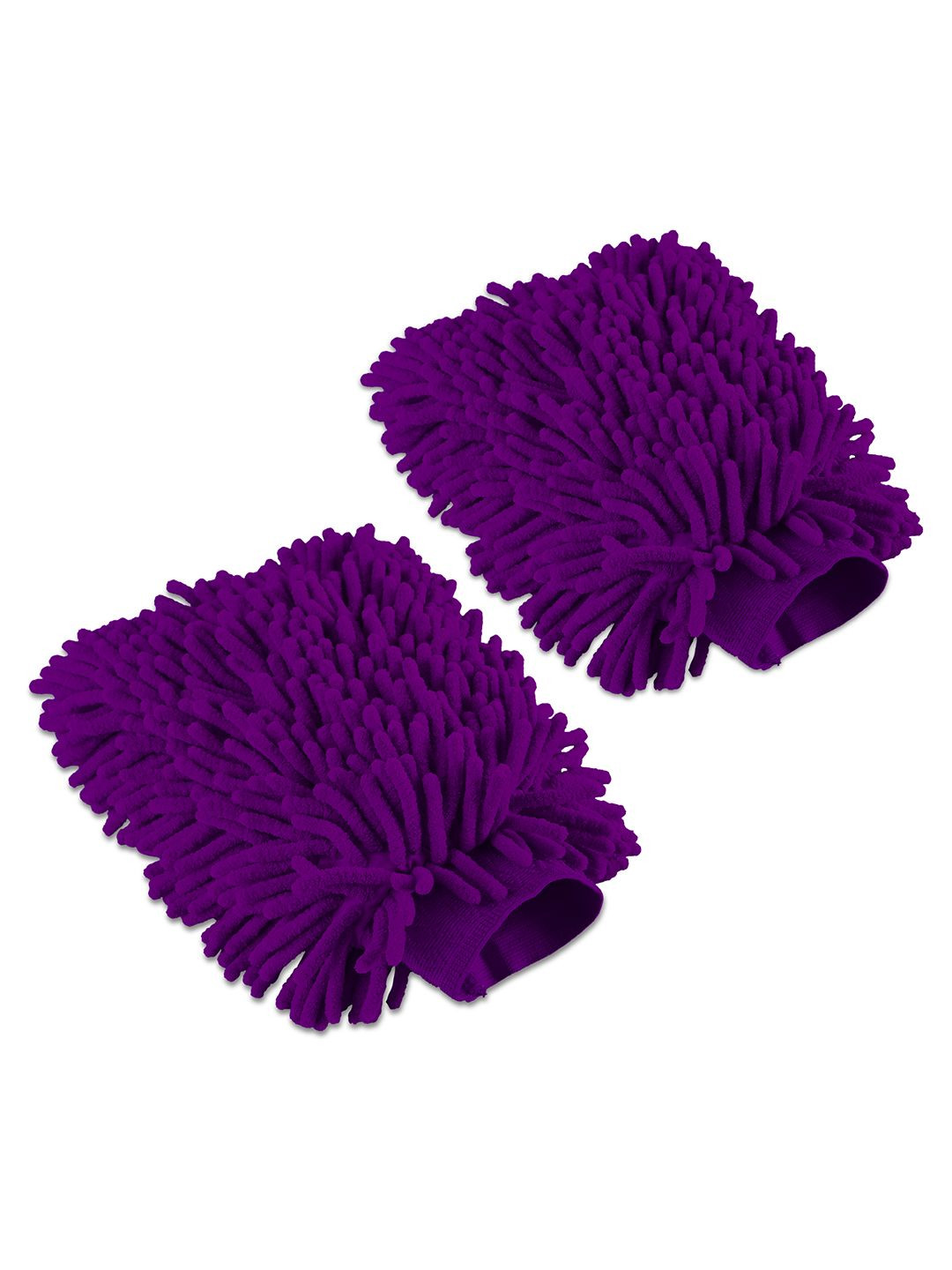 Kuber Industries 2-pcs Purple 100 GSM  Cleaning Gloves