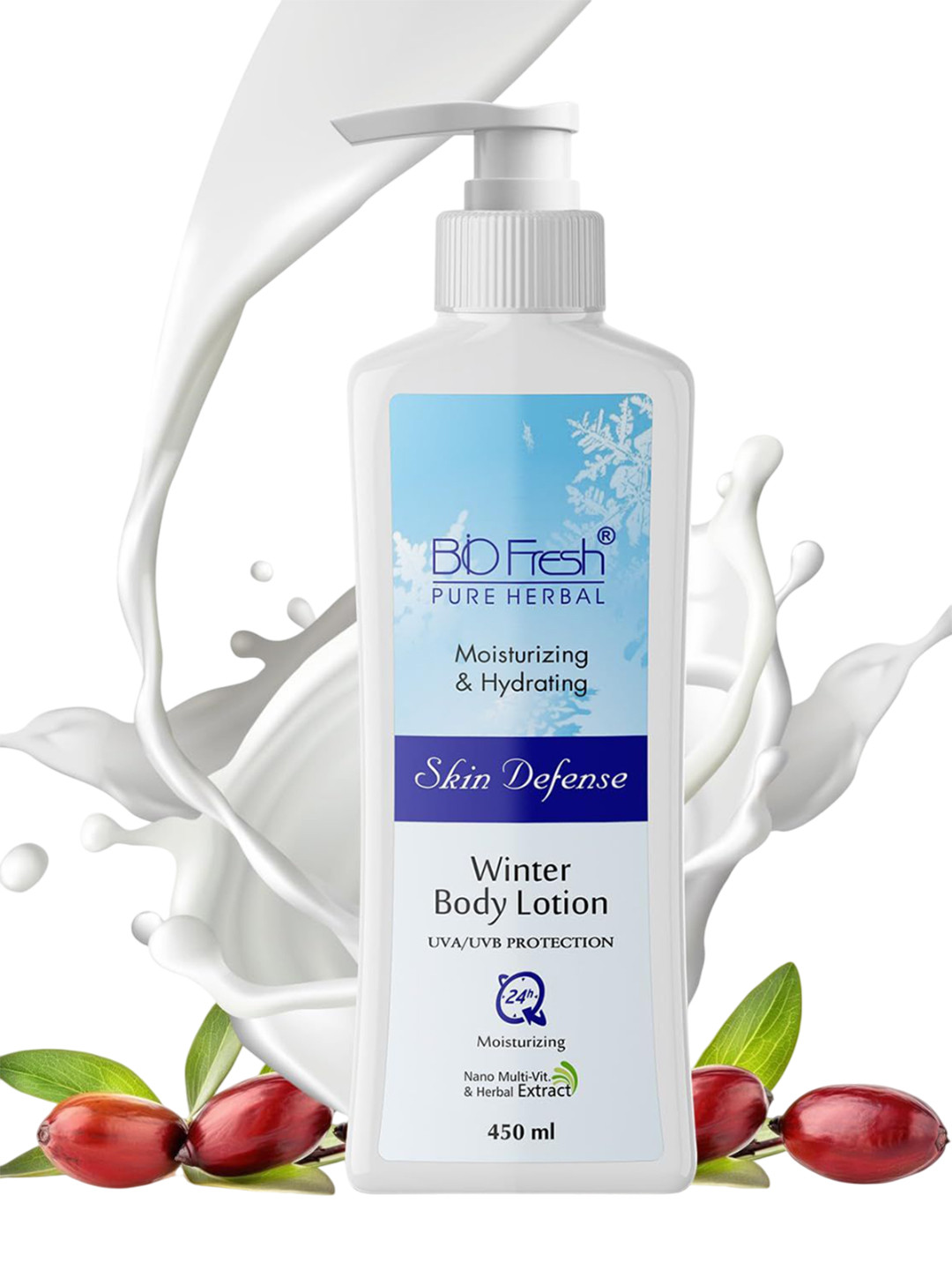 BIOFRESH Moisturizing Skin Defense Non-Sticky Body Lotion - 450 ml