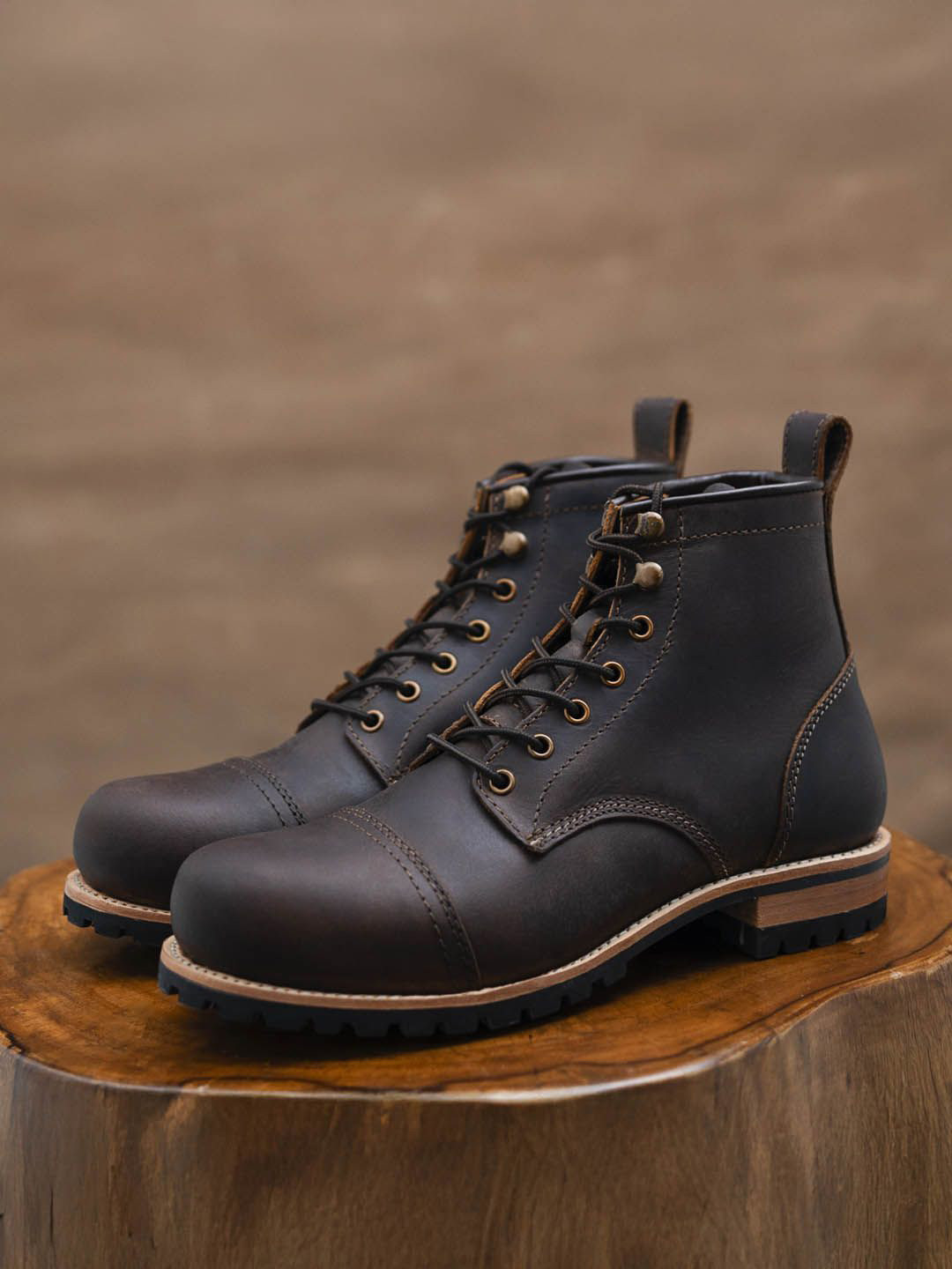 Craft & Glory Men Leather Regular Boots
