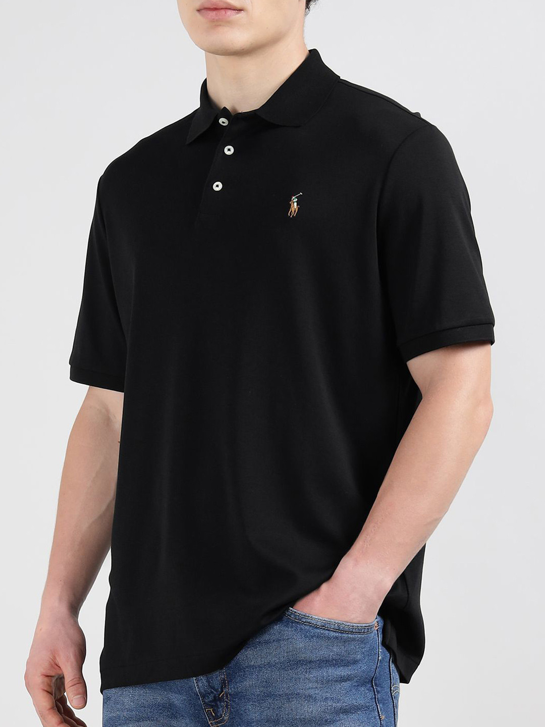 Polo Ralph Lauren Classic Fit Polo Collar Slim Fit Pure Cotton T-Shirt