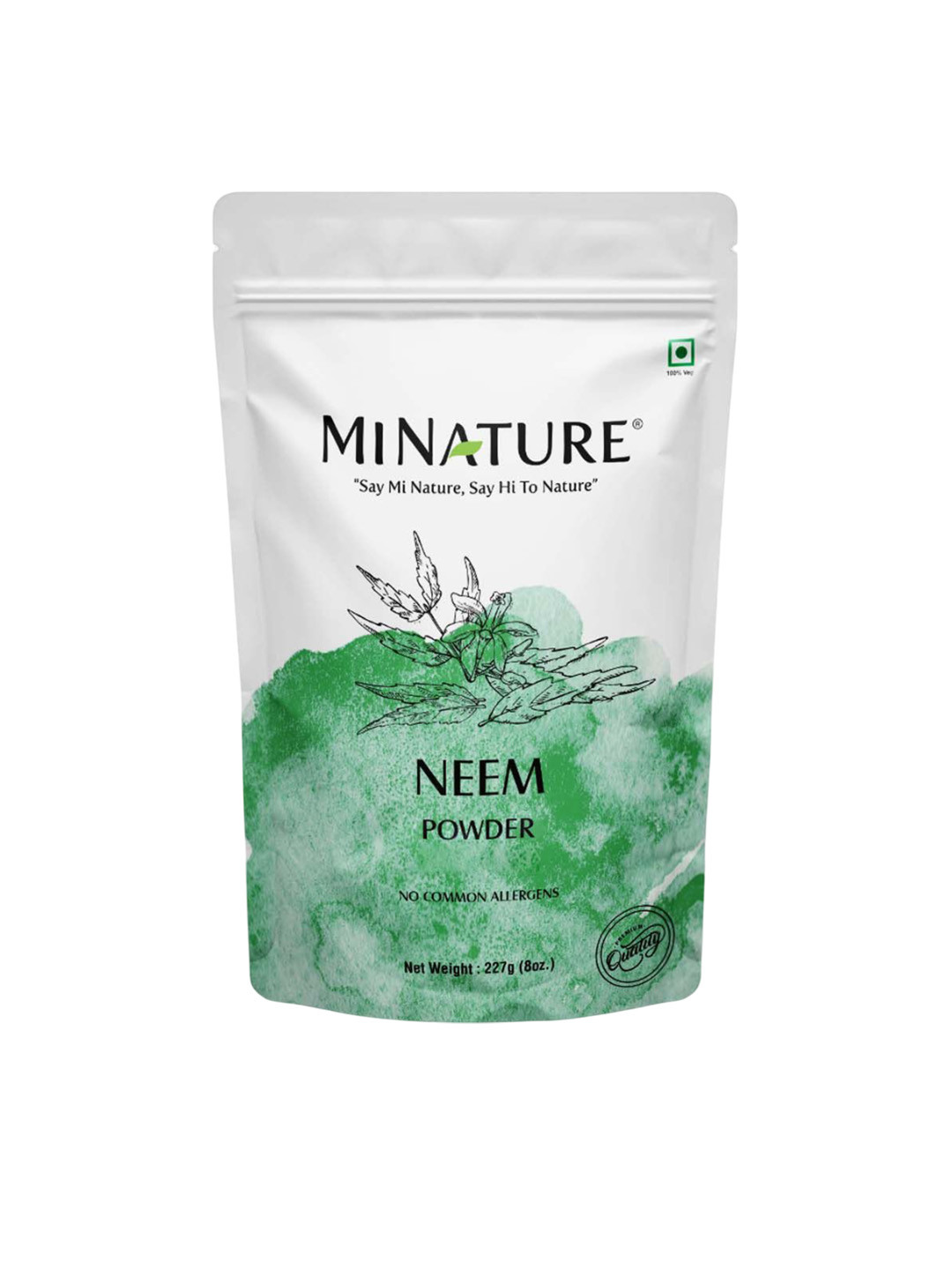 MINATURE Neem Powder For Soothes Inflammation & Irritation - 227 g