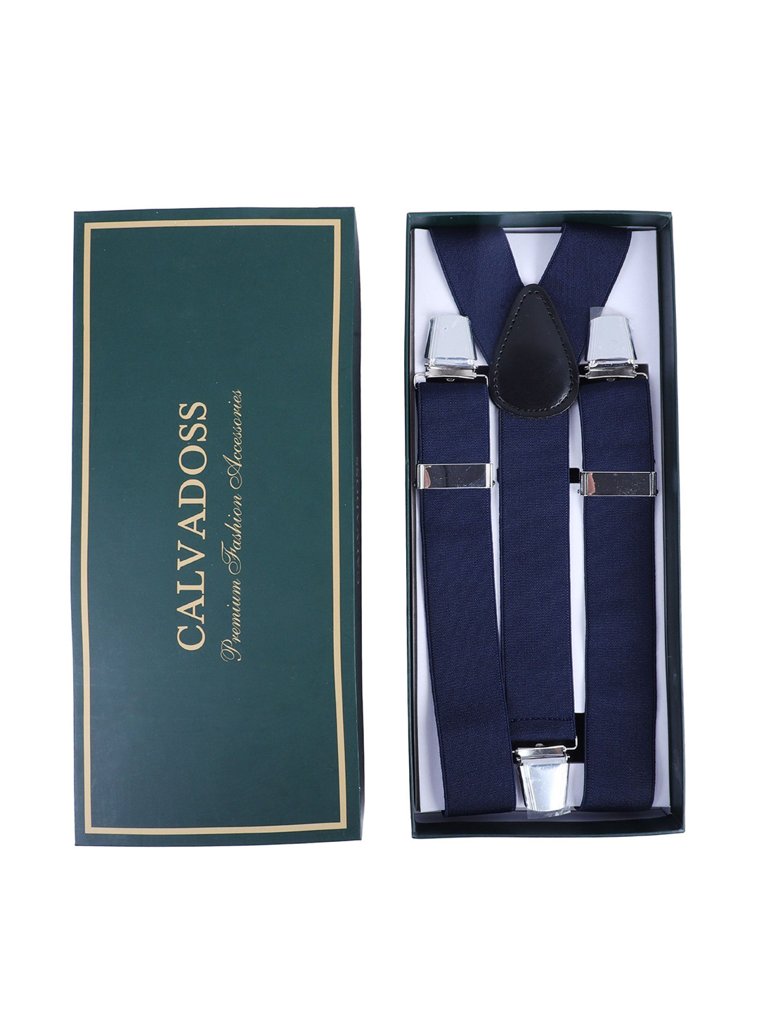 Calvadoss Texture Design Stretchable Suspender