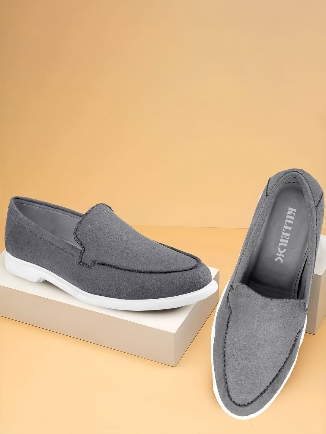 Killer Men Suede Slip-On Sneakers Casual Shoes