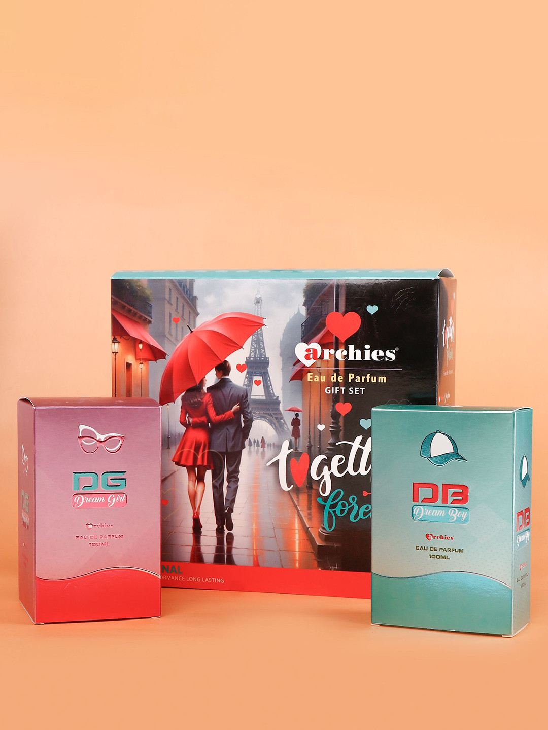 Archies Set Of 2 Dream Boy & Dream Girl Long Lasting Eau de Parfum - 100 ml Each