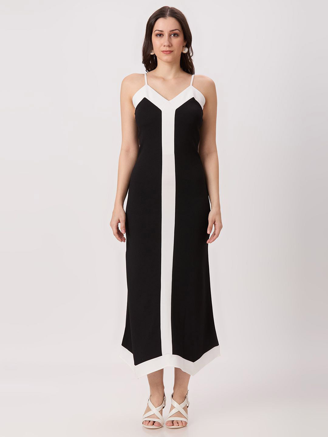 PEACH & PANDA Women Maxi Midi Dress