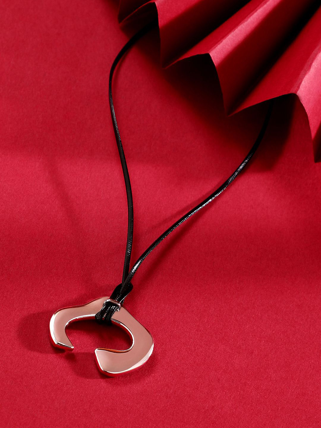 French Accent Silver-Plated The Dallas Pendant With Chain